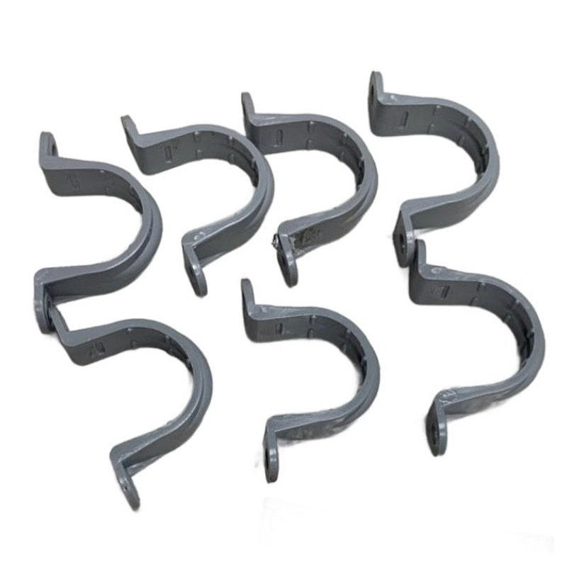 7 New Garner Bender 1" Two Hole Plastic Straps
