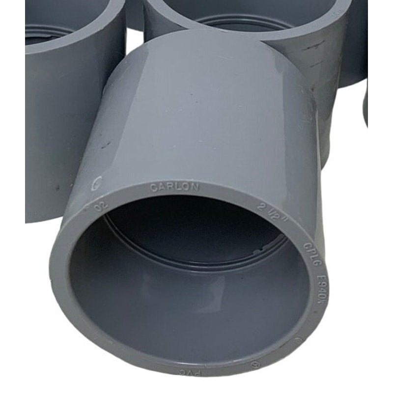 Lot 14 New Carlon E940K 2-1/2" PVC Female Conduit Coupling CPLG
