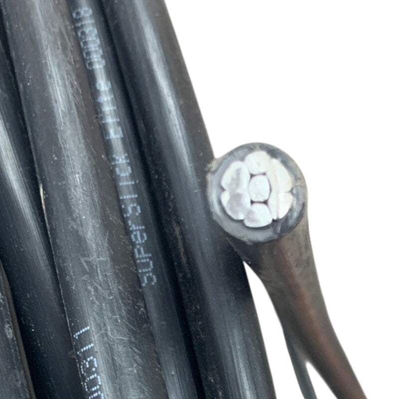 New 95’ Black 1 AWG THHN THWN Stranded Aluminim Encore Wire Superslick Elite