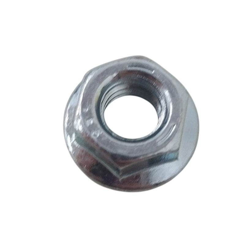 100 New 5/16-18 SAE J995 GR.5 Hex Serrated Flange Nuts Zinc CR+3