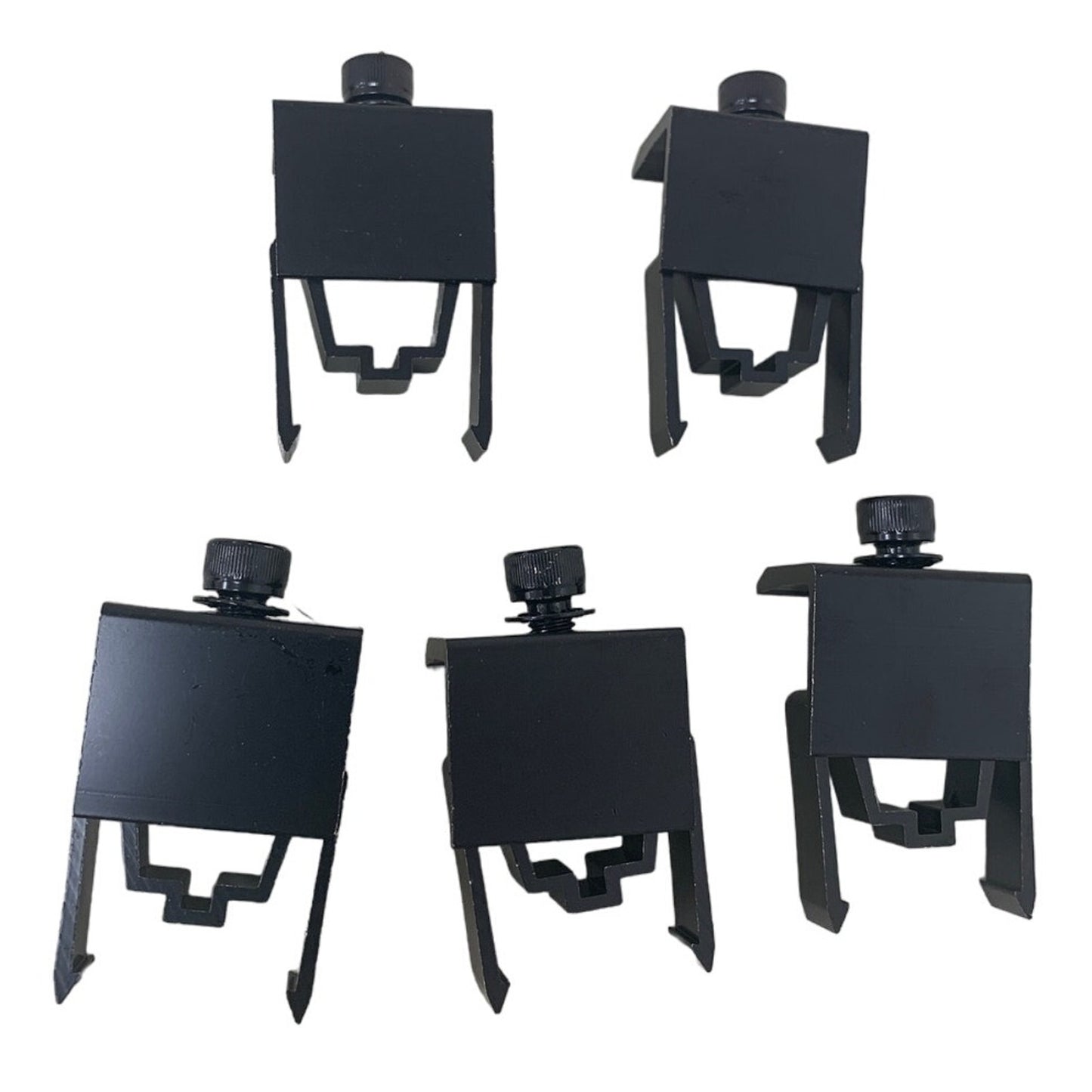 5 New Sunmodo SMR Pop-On Black K10418-BK3 Solar Panel Module End Clamps