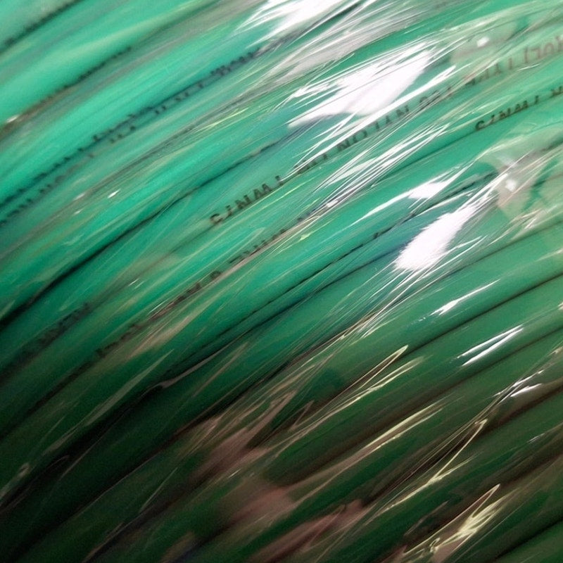 New 1000’ 6 AWG THHN THWN RoHS Stranded 600V Copper Wire Spool in Green