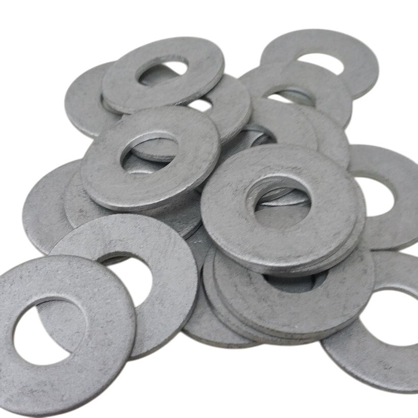 22 New 1.5" Flat Metal Washers w 1/2" Inner Hole - Open Box