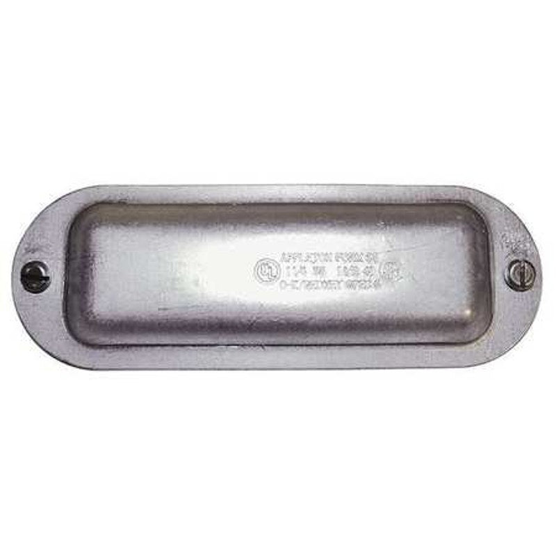New Appleton Aluminum 1.5" Conduit Body Cover Form 35 w screws