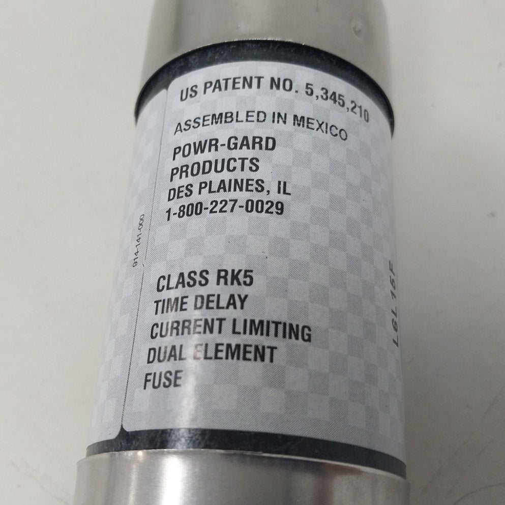 New Littelfuse POWR-GARD 250V Class RK5 Time Delay RK5 Fuse Original Box