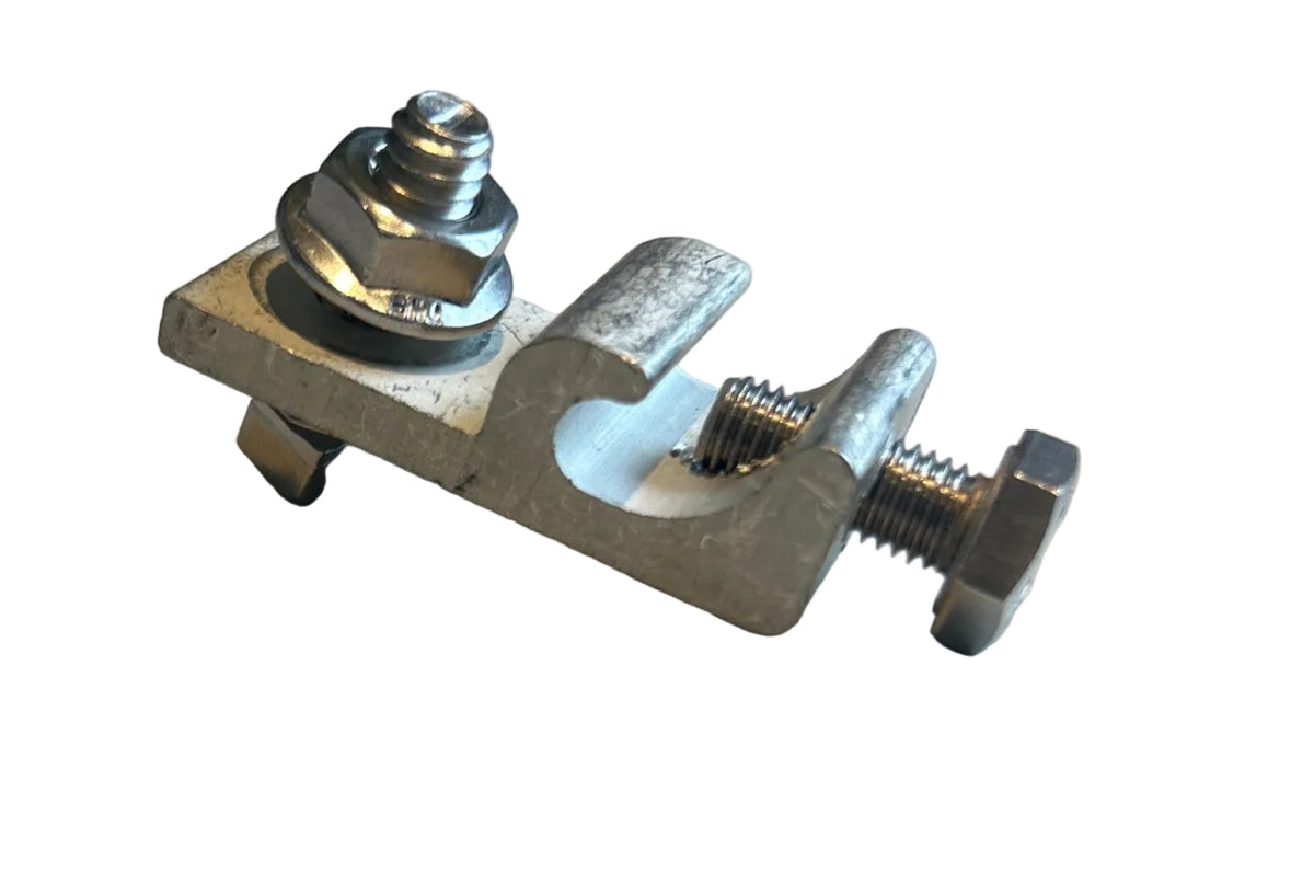 15 Grounding-Lug-Style Wire Clamps with Hardware, New Open Box