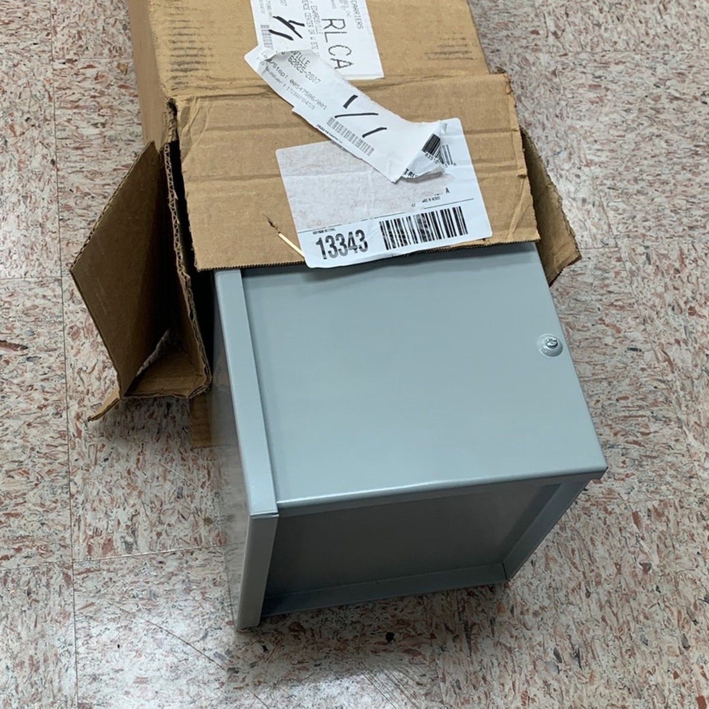 New Aluminum Wire Raceway Trough 10 feet by 10.25” by 10” Original Box