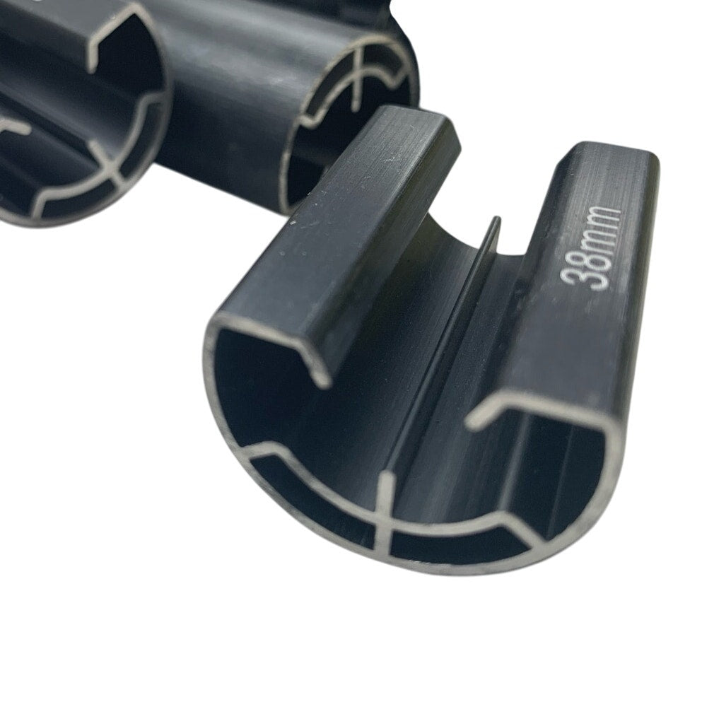 10 New IronRidge UFO Solar Panel Stopper Sleeves in Black Finish 38mm