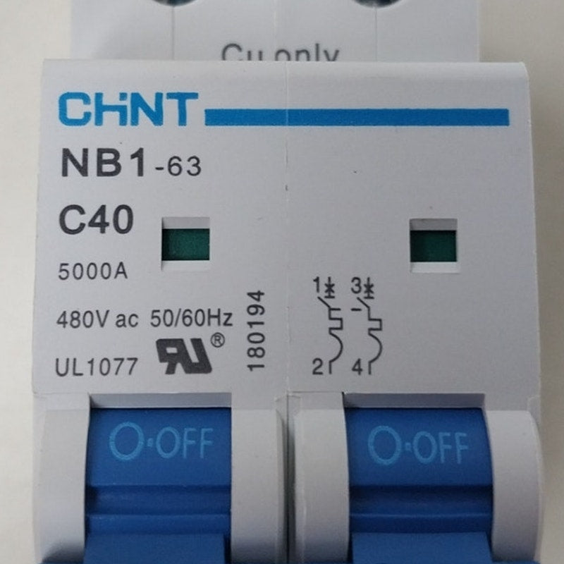 New CHNT Miniature Circuit Breaker Solar Rail Installation DZ47-63 C20 Kit