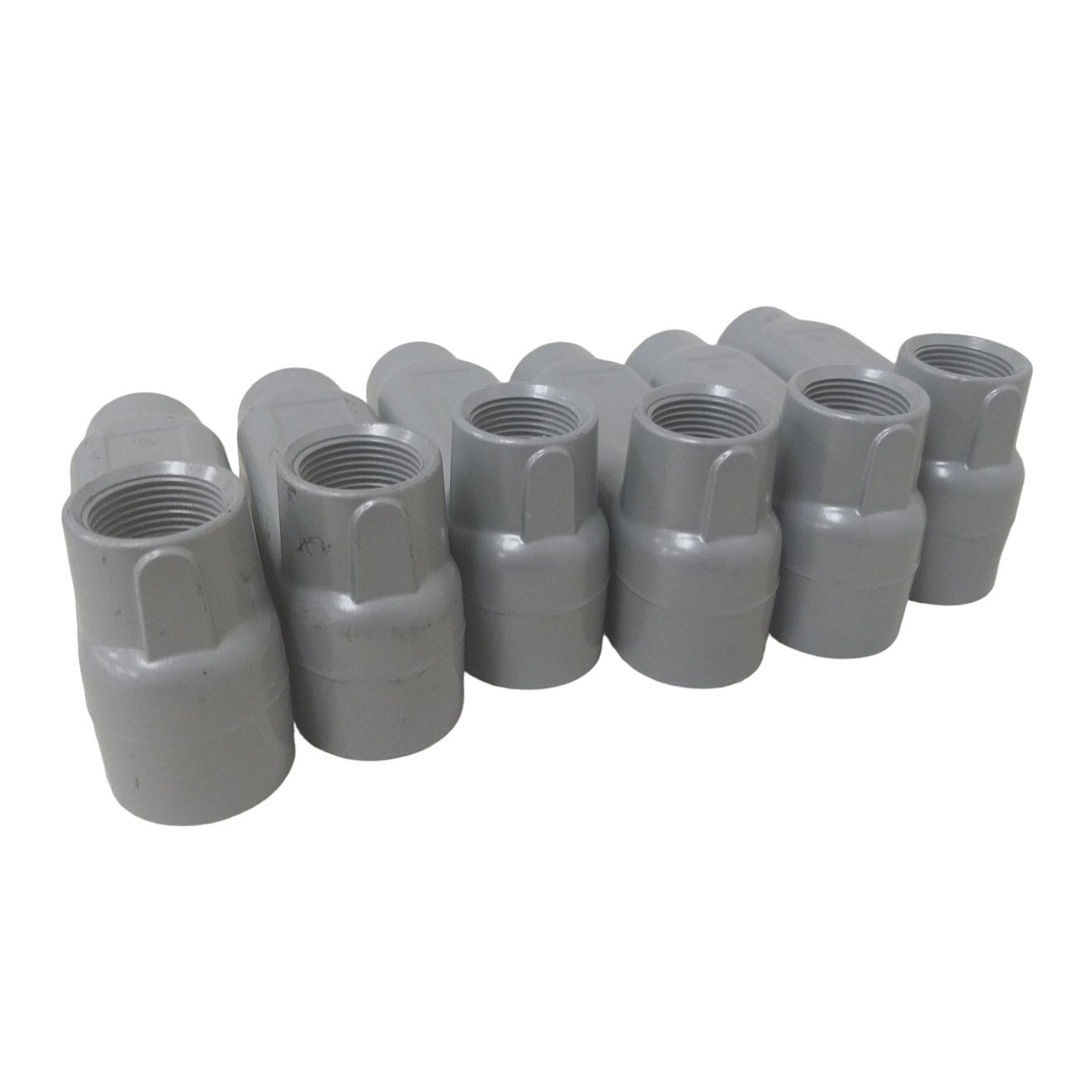 Lot of 6 New Appleton Form 85 Aluminum Conduit Body Type LB 3/4" Threaded