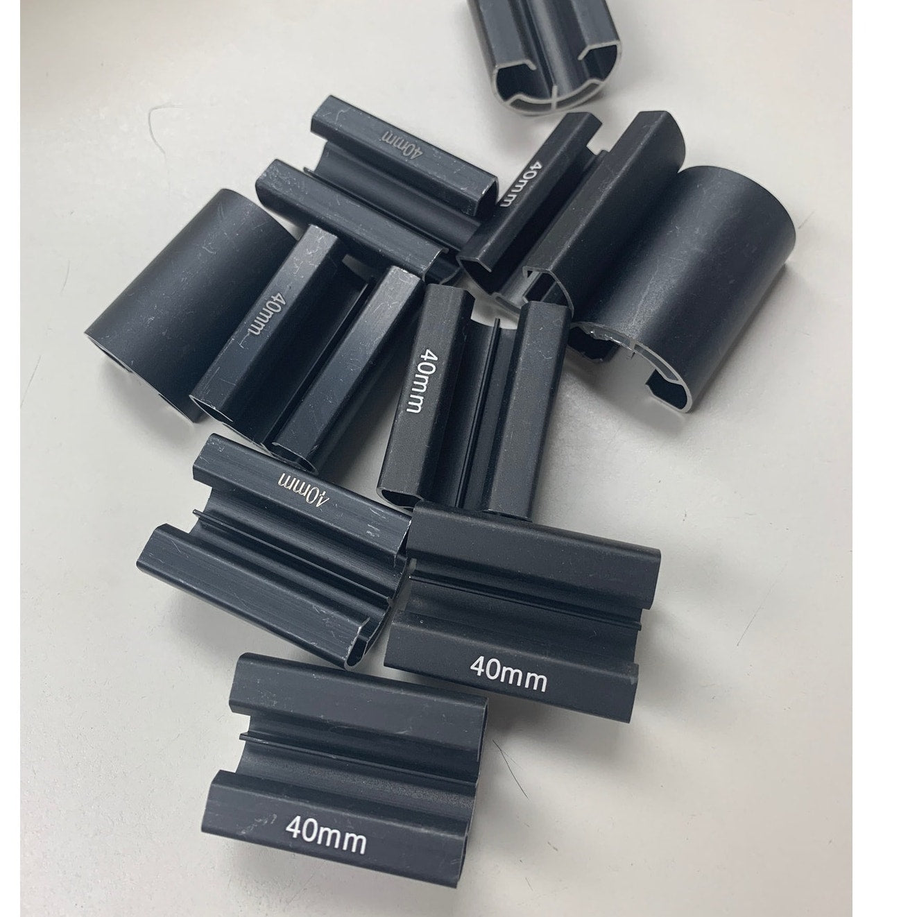 10 New IronRidge UFO Solar Panel Stopper Sleeves in Black Finish 40mm