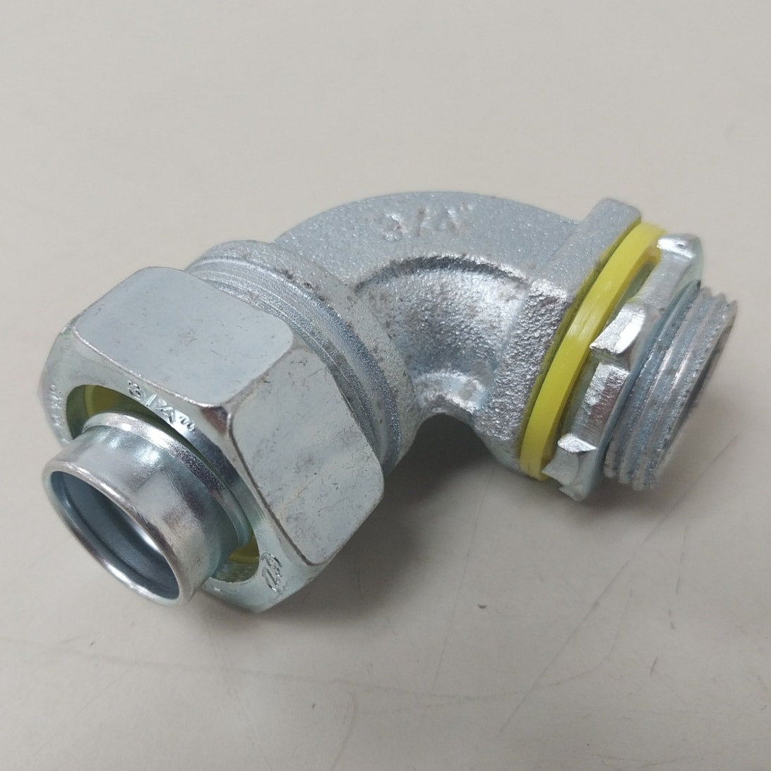 New Hubbell Raco Liquidtight 3/4" 90 Degree Connector 263727