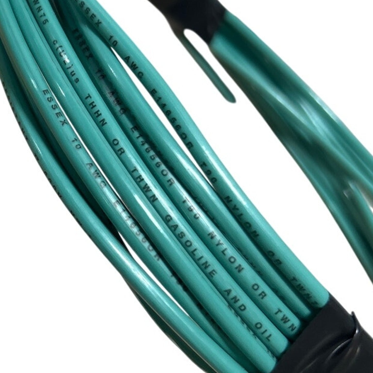 New 75’ Green 10 AWG THHN THWN Gasoline and Oil Resistant Stranded Copper Wire