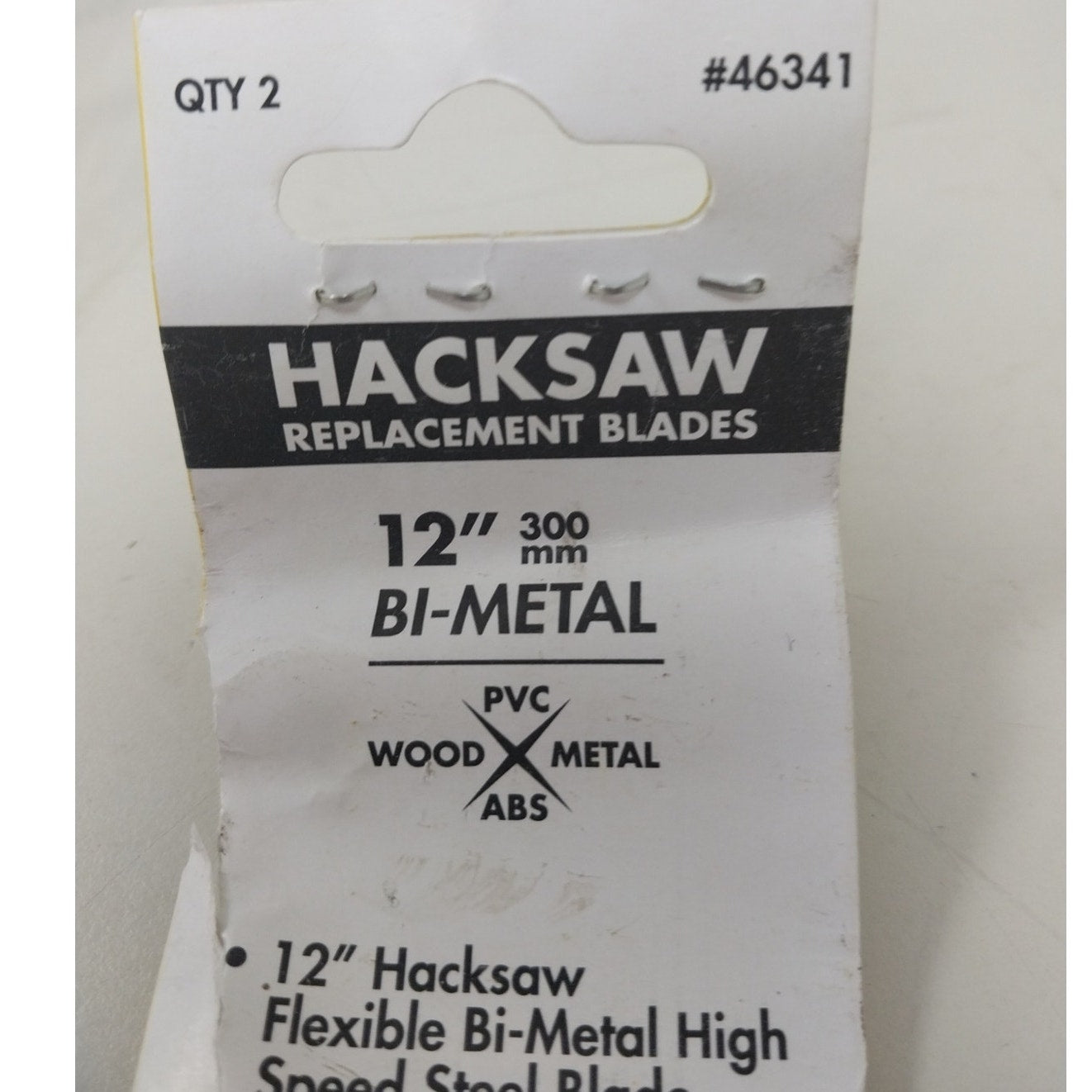 2 New King Innovation 12" 46341 PVC ABS Plastic Pipe Hacksaw Replacement Blades