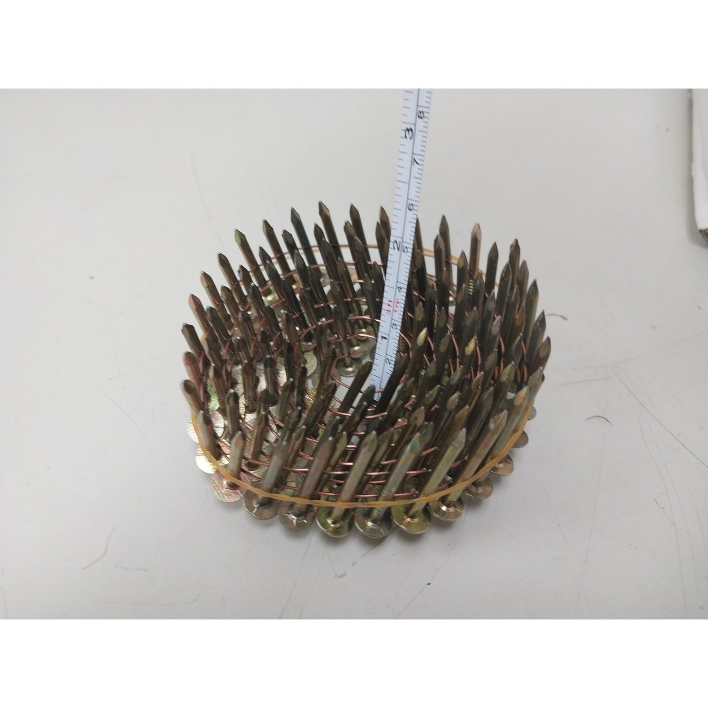 New ABC Supply Co Inc 1 1/4" Roofing Galvanized Wire Collated Coil Nails