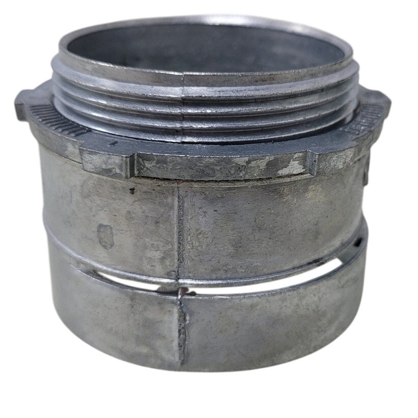 4 New 2" Throat Squeeze Metal Electrical Conduit Connector Screw Sets