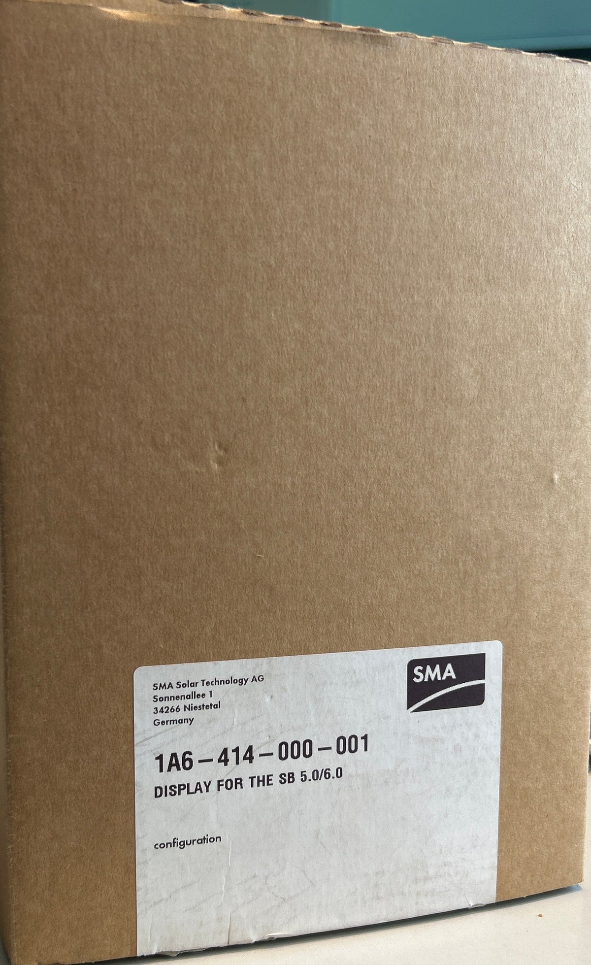SMA 1A6-414-000-001 Display Assembly | Sunny Boy SB 5.0/6.0 | New OEM