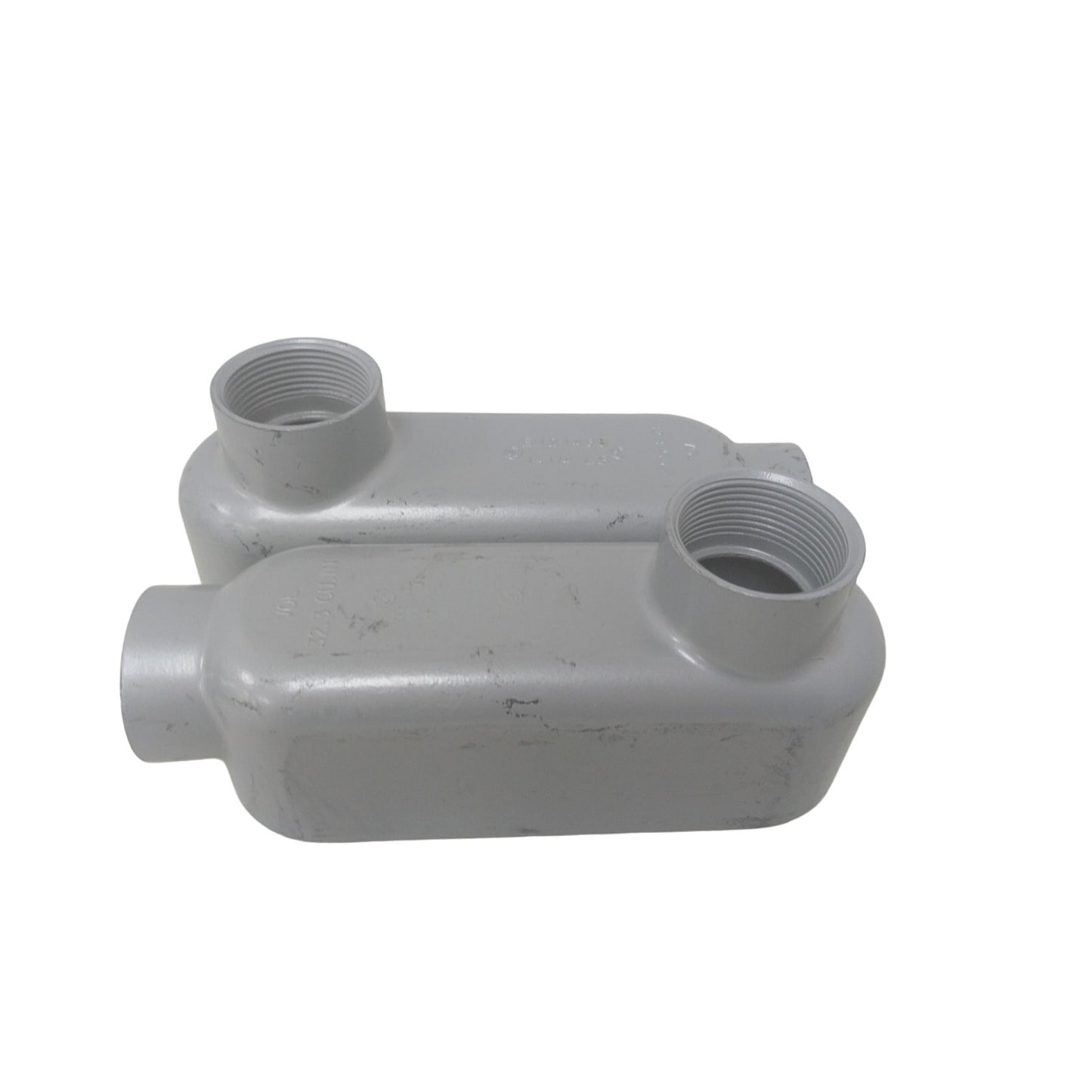 2 New Aluminum Conduit Body Type LB125-A 1.25" Threaded