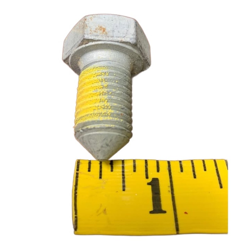 60 New Open Box 5/8" NS SC Heavy 8.8 Threaded Hex Screws w Dog Points