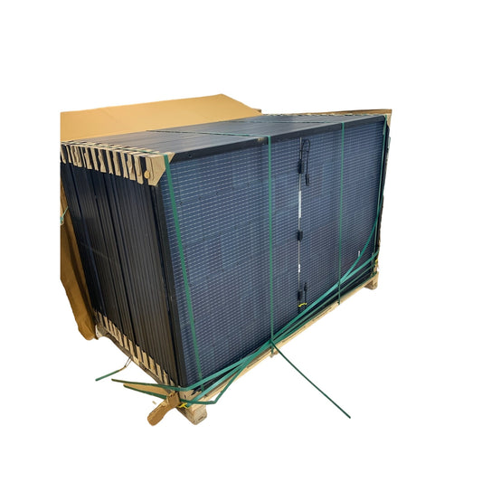 New Navitas 410W Black on Black Mono PERC Half Cut Bifacial Module 108 Cell Solar Panel