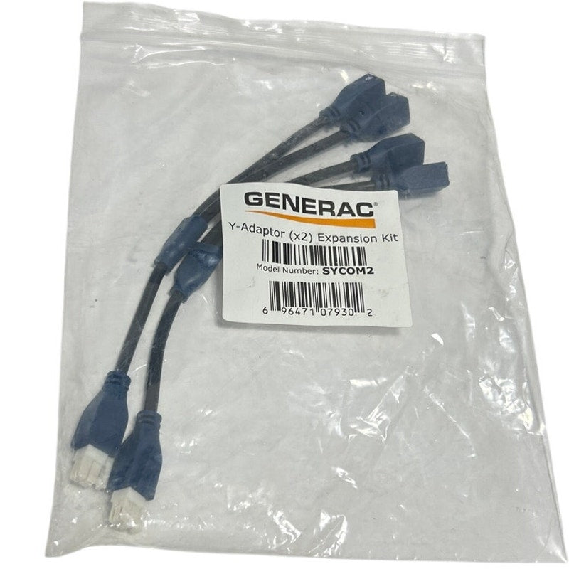 New 2-Pack Generac Smart CT Y-Adapter Blue Wire Expansion Kit SYCOM2