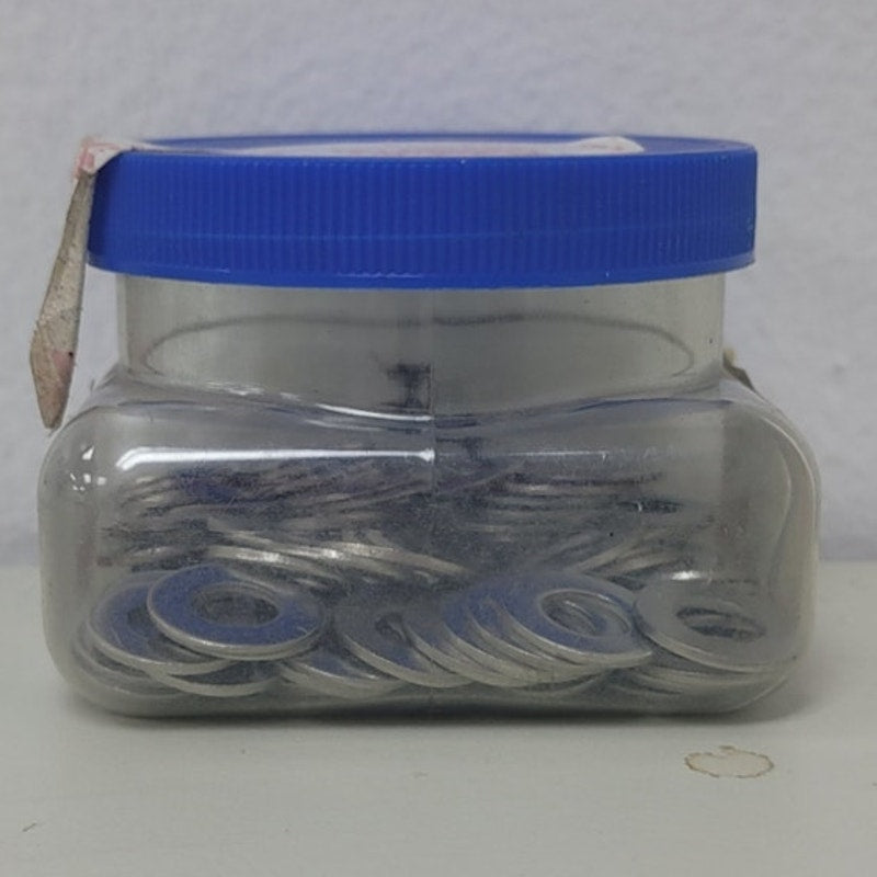100 New Metallics JSSW13 5/16" Flat 18-8 Stainless Steel Washers