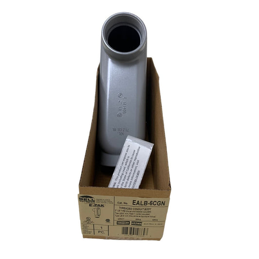New Hubbell Bell Outdoor EALB-6CGN 2" LB Type Threaded Conduit Body Cover Gasket
