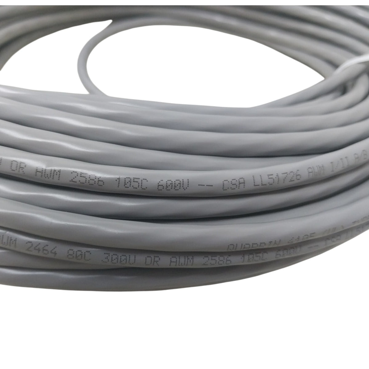 New 90+ Feet Quabbin 600V 18 AWG Low Voltage Cable W RS45 End