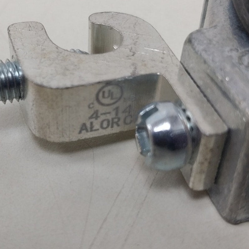 New Grounded Insulated 2" Zinc Metallic Grounding Bushing