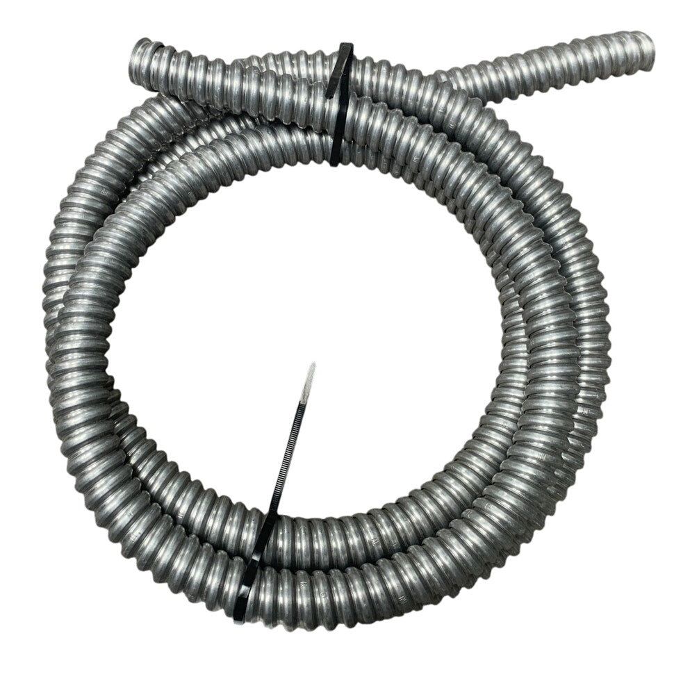 9' New 1" Diameter Aluminum Metal Flexible Conduit Tubing - Open Box