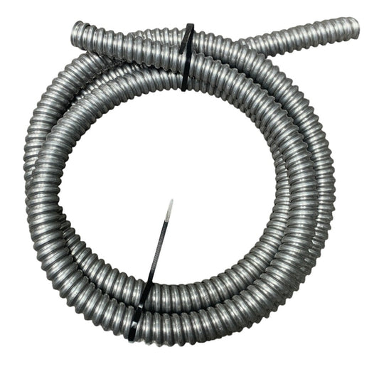 9' New 1" Diameter Aluminum Metal Flexible Conduit Tubing - Open Box