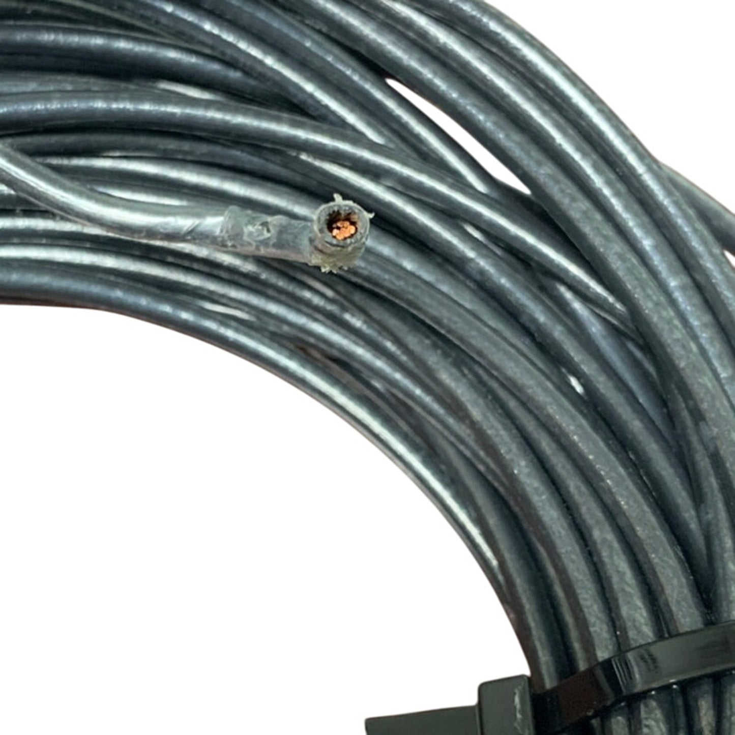 New 100’ Black 10 AWG THHN THWN Stranded Copper Wire - Open Box