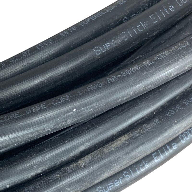New 95’ Black 1 AWG THHN THWN Stranded Aluminim Encore Wire Superslick Elite