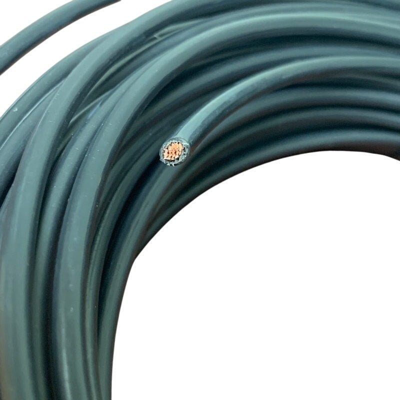 New 100’ Black 10 AWG THHN THWN Stranded Copper Wire - Open Box