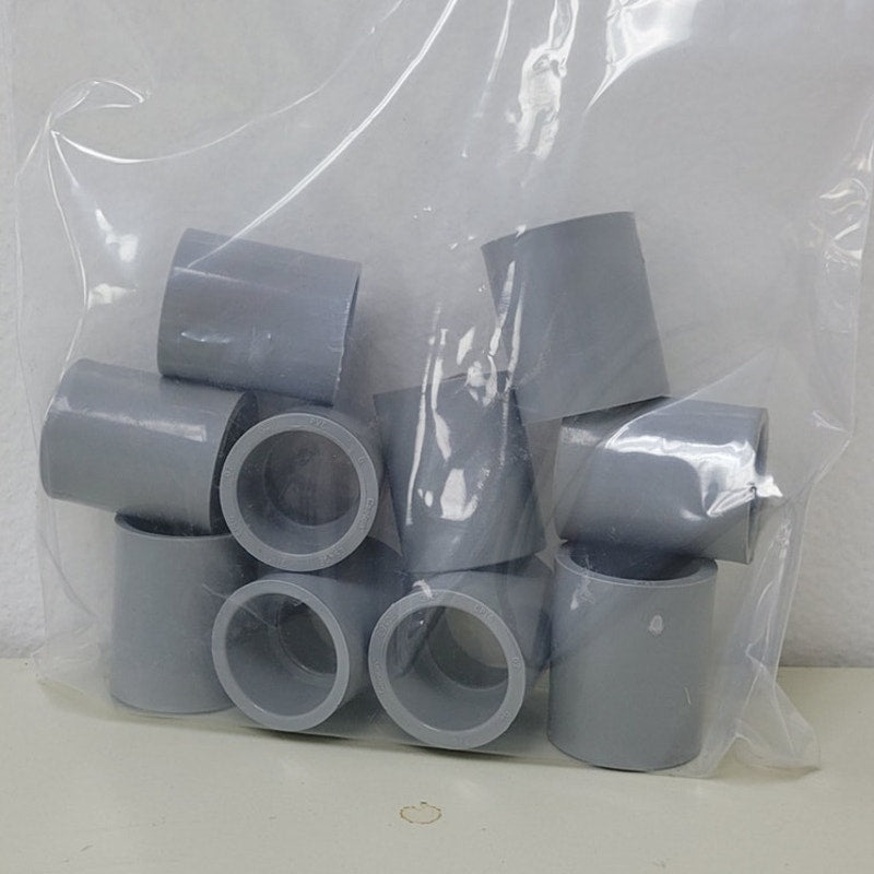 Lot of 10 New Carlon 3/4" Gray PVC Female Conduit Fittings Couplings CPLG E940E