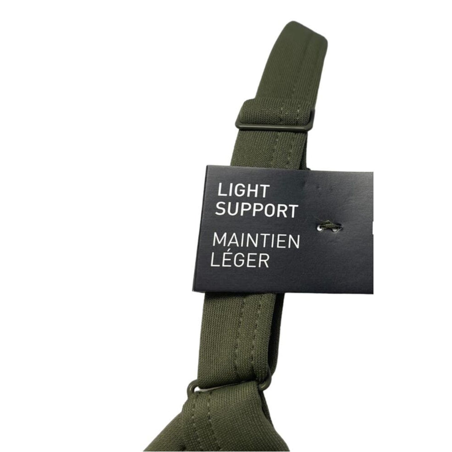 New Adidas Medium 40AC Olive Light Support Removeable Pads Training Sports Bra