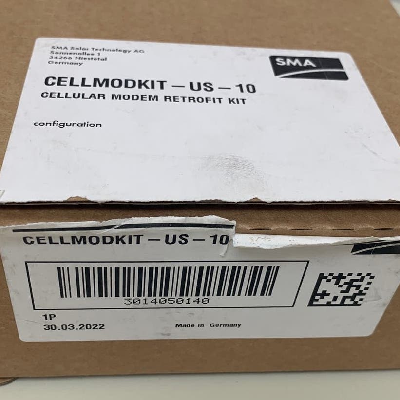 New SMA Cellular LTE Modem Retrofit KU20826 Solar Panel Kit