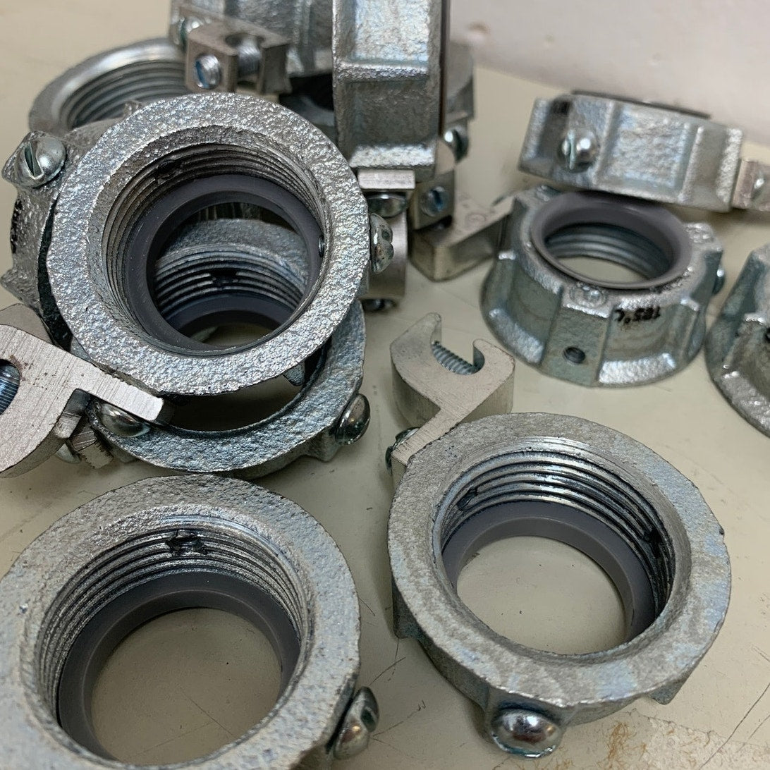 12 New Eaton Commercial Products Insulated Ground Bushing GLL3 1" MI Lay In Lugs