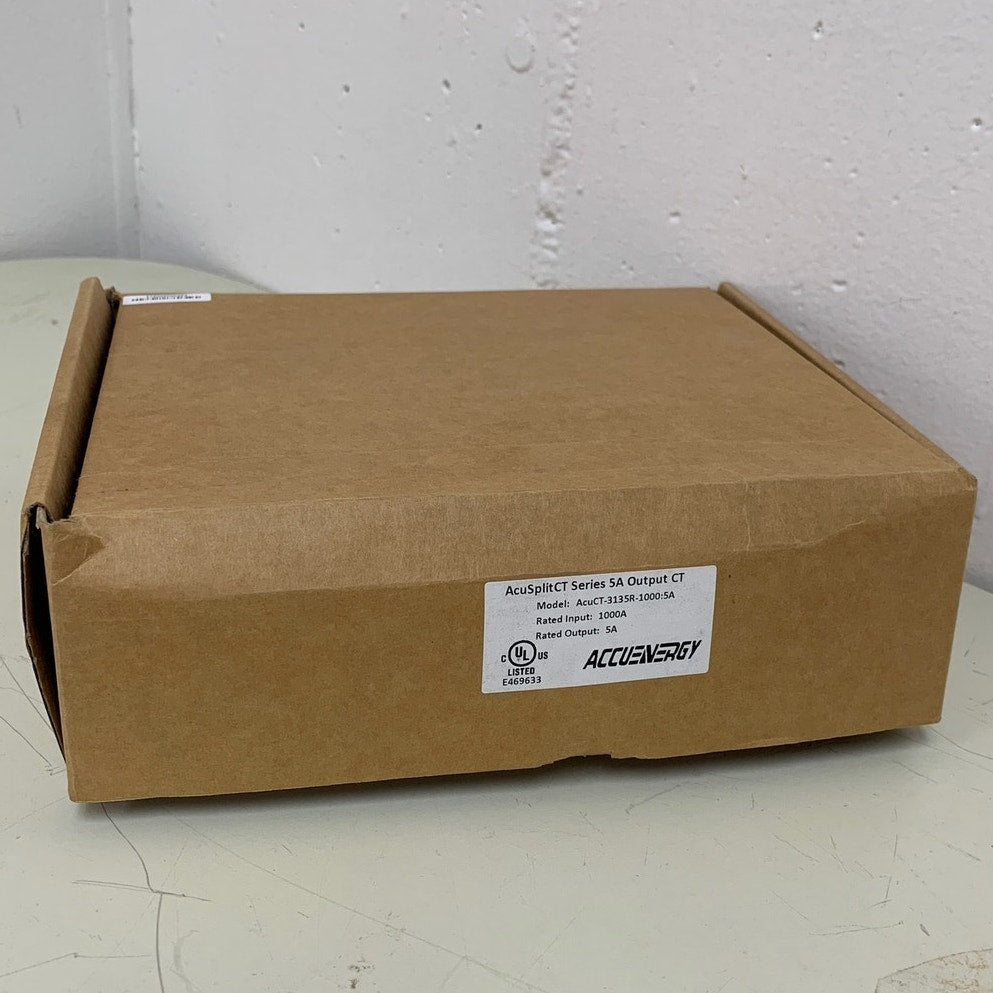 New In Box Accuenergy AccuSplitCT Series 5A 1000A Output Solar Panel CT