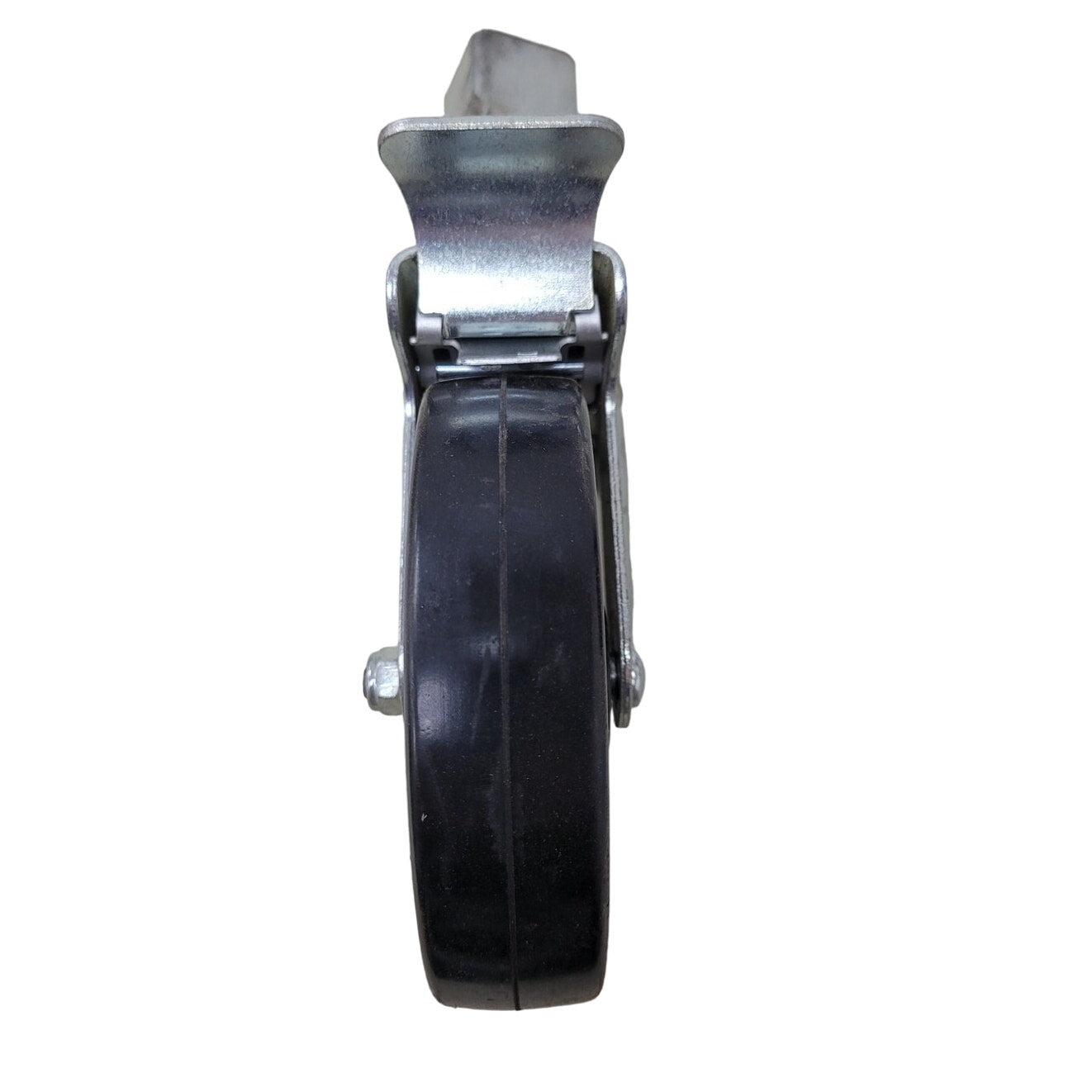 New 10" Rubber Caster w 6" Wheel Locking Mechanism Wheels Cart Accessory