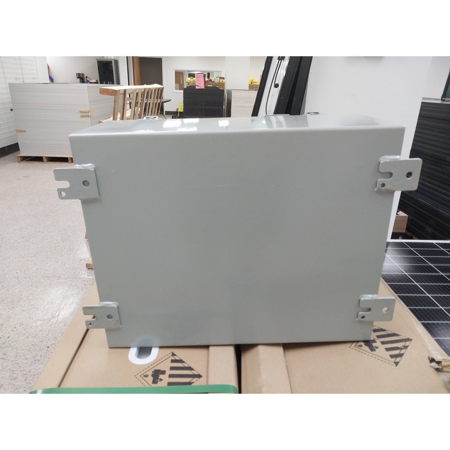 New Nvent Hoffman Metal Industrial 20" X 16" X 10" Control Panel Enclosure