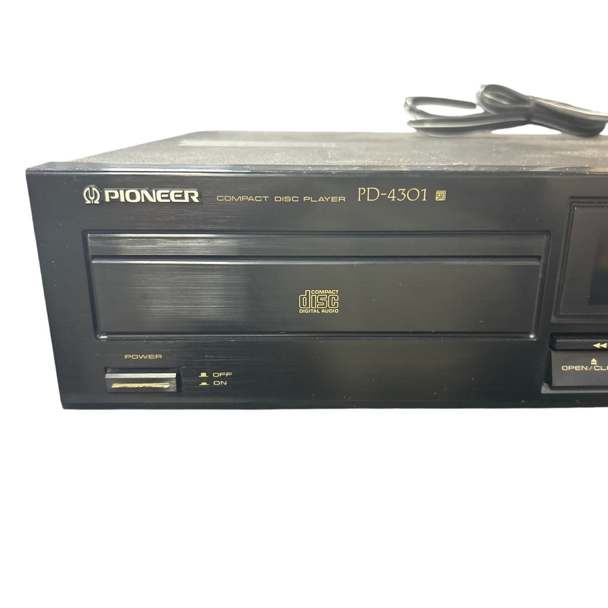 Vintage 1989 Pioneer Compact Disc Player - Audiophile Hi-Fi Component Audio