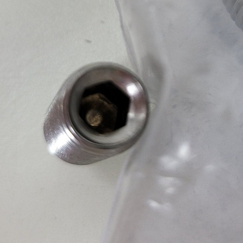60 New Oval Point Set Screws S-5! The Right Way 3/8-24 X .8 S/S