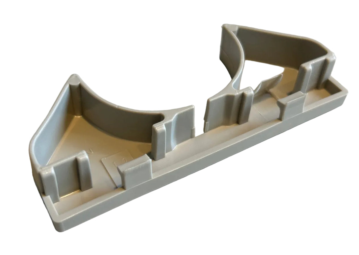 Continental Products NSF Plastic Shelf End Caps 3.5" x 1.25" | Lot of 20 | New