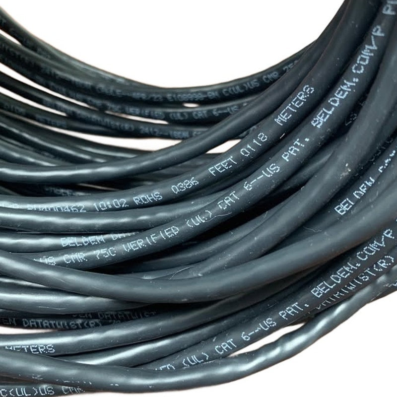 New 100' Belden Datatwist Cat 6 ROHS 2412-IBDN Communications Cable