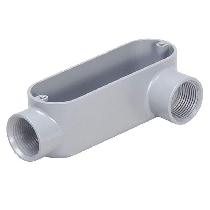 New Open Box 1.5" Type LL Elbow Hub Aluminum Outlet Conduit Body