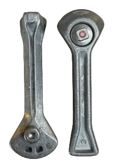 IronRidge CAMO-01-M1 Universal Bonding Hidden End Clamp Mill (Pack Of 2)