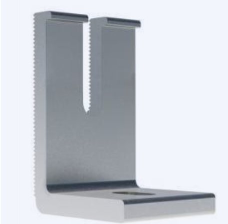 4 New Open Box Ironridge UFO LFT-03-M1 Mill Aluminum Slotted L-foot Solar Bracket