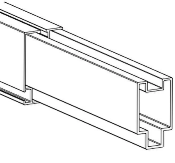 New Open Box 24" Unirac GFT Solar Planel Racking Aluminum Rail Splice 404014