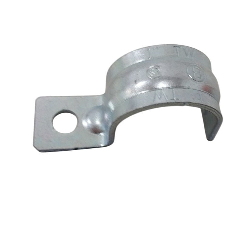 5 New TW 1" Metal Pipe Strap Med 55 One Hole EMT Fittings